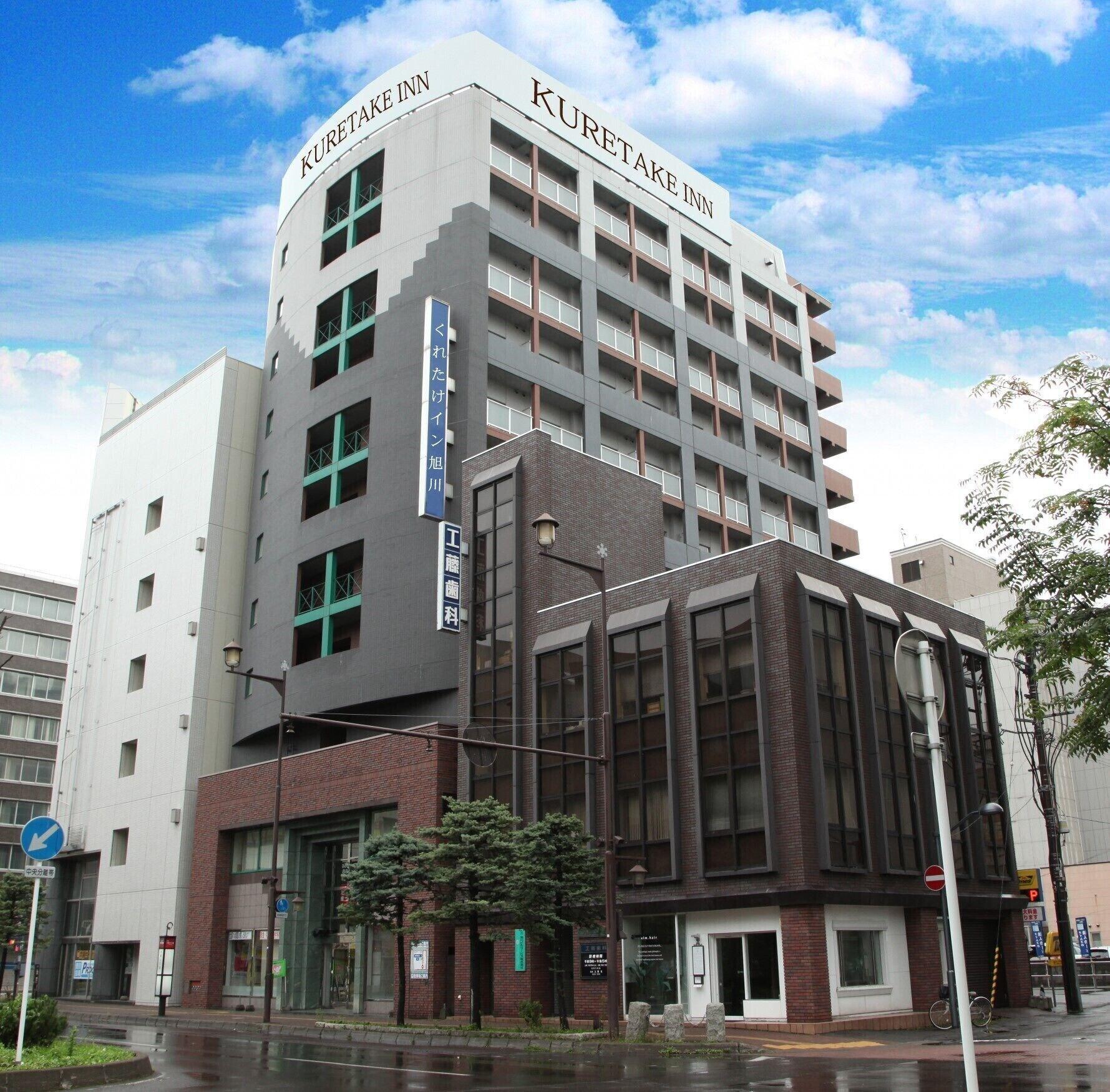 Kuretake Inn Asahikawa Bagian luar foto